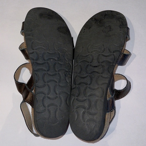 NAOT Metallic Bronze Kayla Sandals - Picture 9 of 9